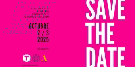 ¡Save the Date! Congreso de Derecho Concursal en Burgos